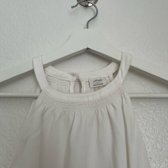 Aritzia Wilfred Cropped Halter Blouse - Picture 3 of 7